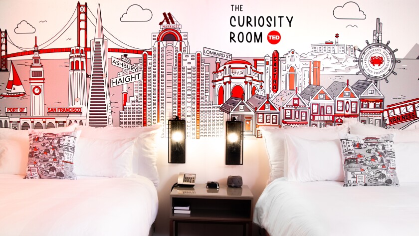 Check In To Curiosity: Marriott Hotels and TED Evolve Partnership with Debut of First-Ever Immersive Guest Rooms, Bookable Around the World