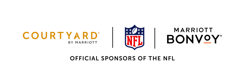 Courtyard by Marriott and Marriott Bonvoy - Official Sponsors of the NFL