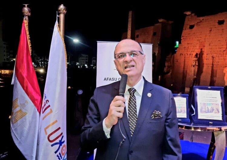 Luxor Crowned with AFASU's Golden Award as First Global Capital of Culture, History, and Heritage - TRAVELINDEX